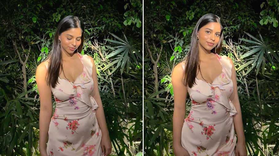 Suhana Khan Brightens Up The Weekend with This Beautiful Floral Summer Dress