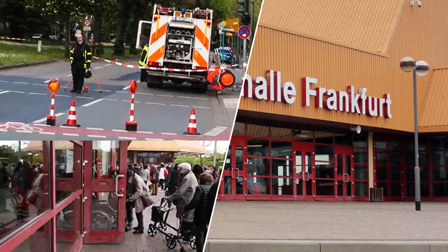 World War II Bomb Found in Frankfurt