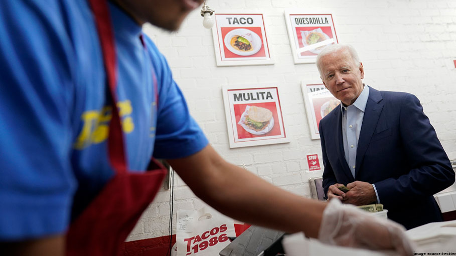 Joe Biden Pays 4 Times More for Tacos at Los Angeles Food Stop