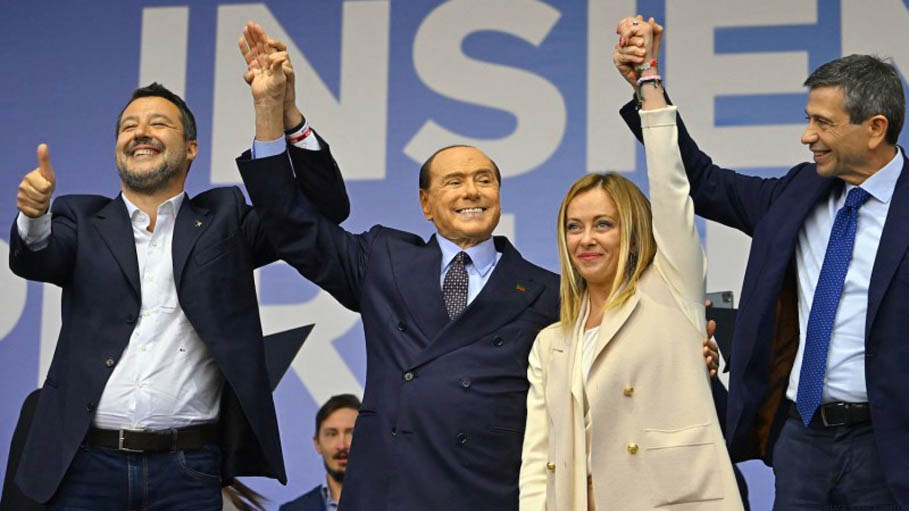 Italy's Right-Wing Alliance is Expected to Win a Majority, Exit Polls Indicate