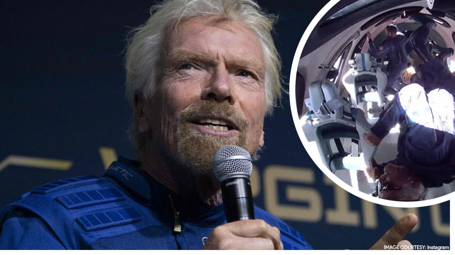 "Experience of a Lifetime," : Richard Branson after Space Flight
