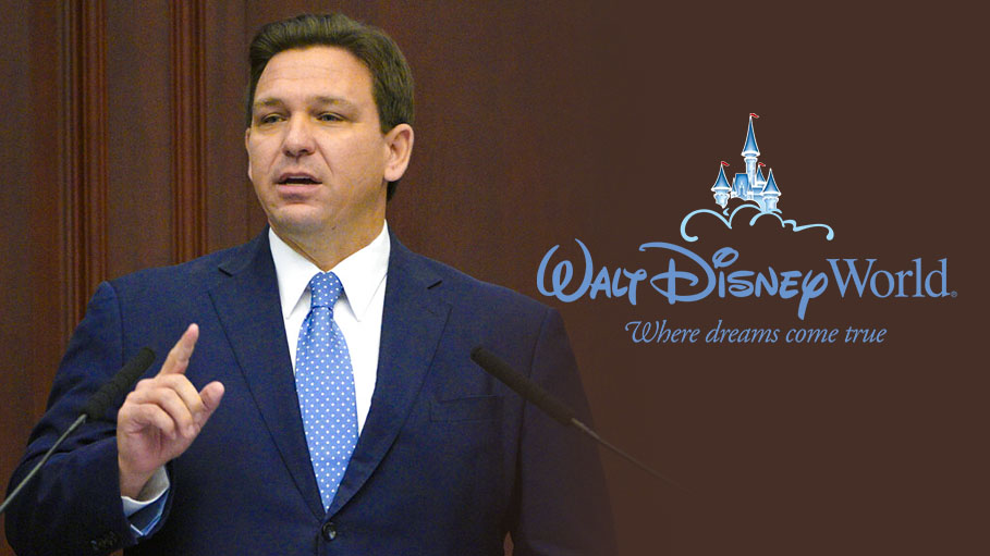 Law That Revokes Disney's Special Status Signed by Florida Governor Ron DeSantis