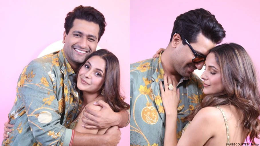 Shehnaaz Gill Shares Romantic Photos with Vicky Kaushal