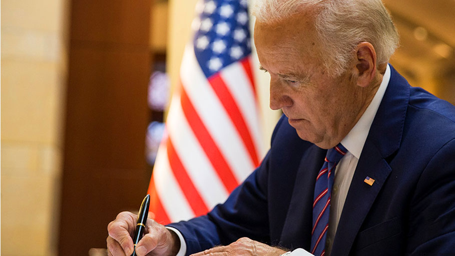 United States President Joe Biden Signs Major Climate Change, Health Care Law