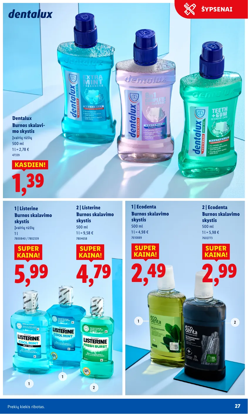Lidl Leidinys GROŽIO FESTIVALIS Nuo 09 29 iki 10 12 – p.27