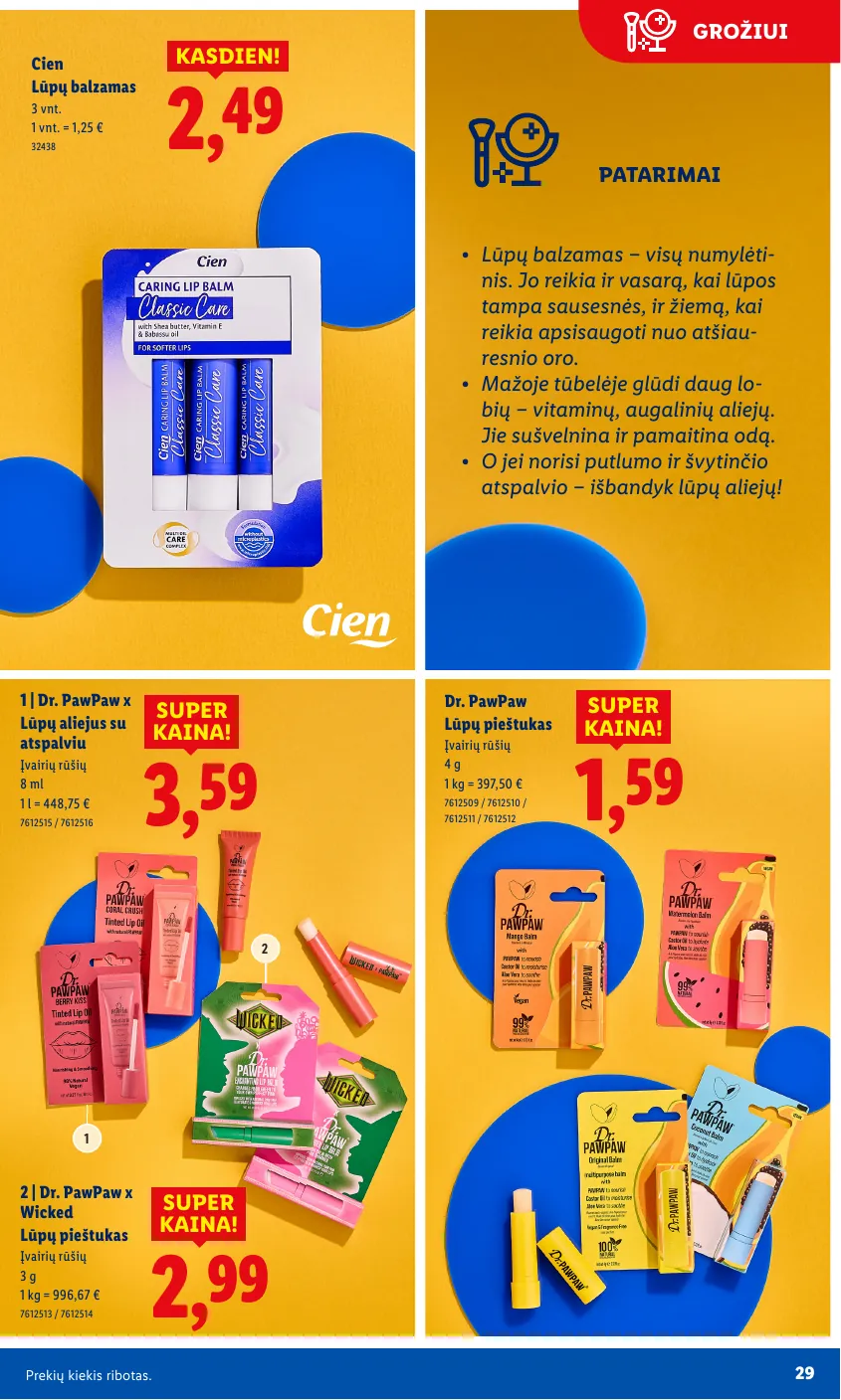 Lidl Leidinys GROŽIO FESTIVALIS Nuo 09 29 iki 10 12 – p.29
