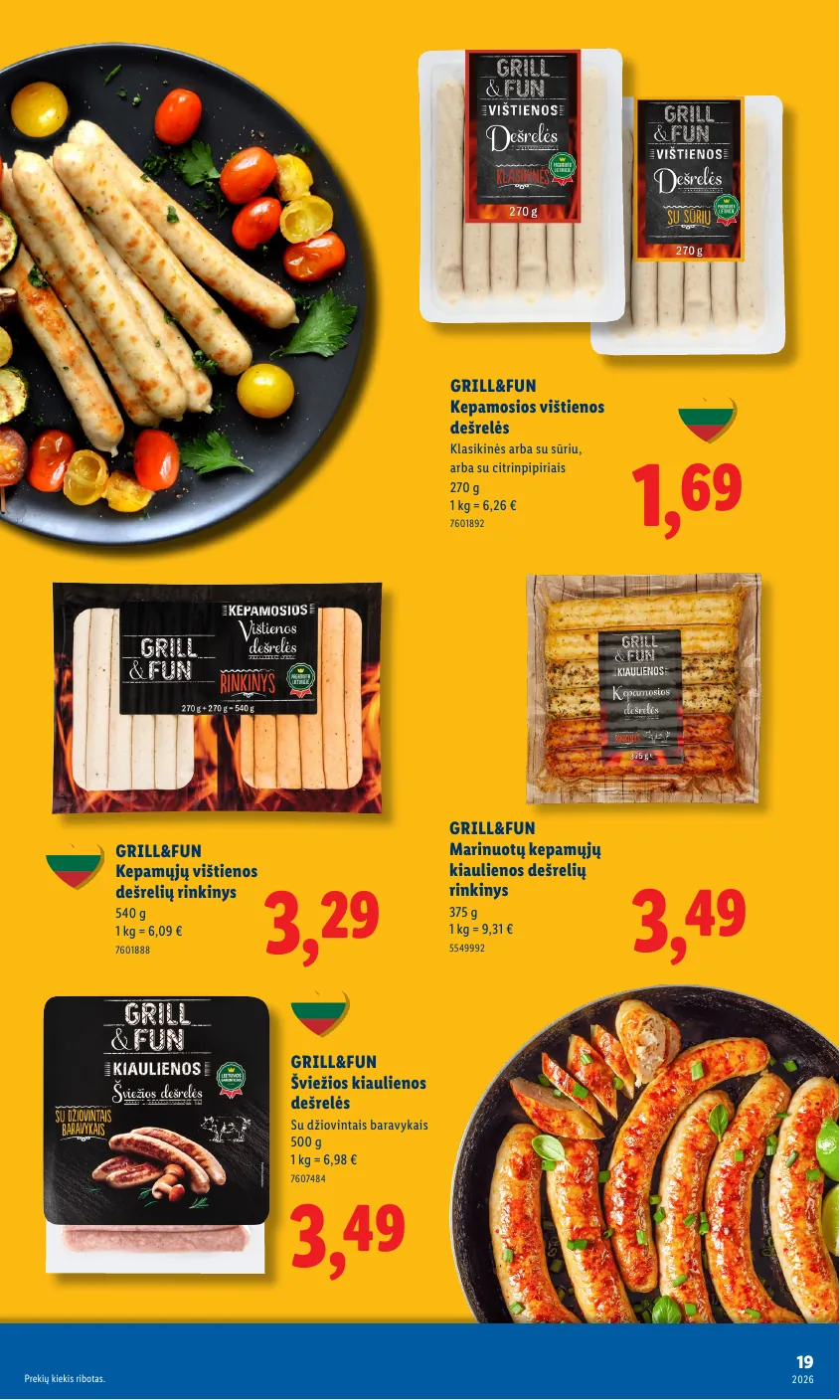 Lidl Leidinys Grilio katalogas Nuo pirmadienio, 04 06 – p.19