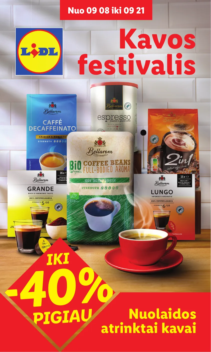 Lidl Leidinys KAVOS FESTIVALIS Nuo pirmadienio, 09 08, iki 09 21 – p.1