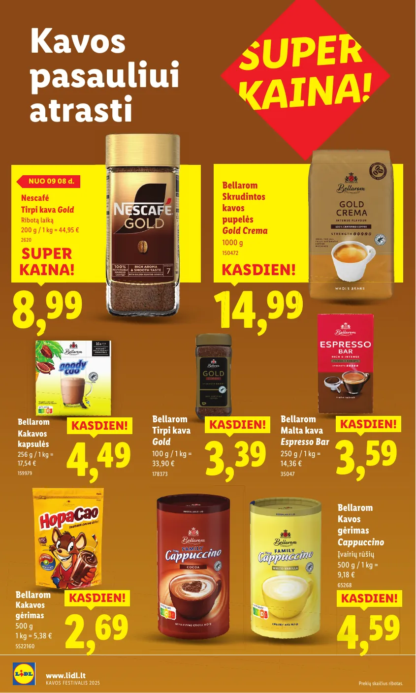 Lidl Leidinys KAVOS FESTIVALIS Nuo pirmadienio, 09 08, iki 09 21 – p.10