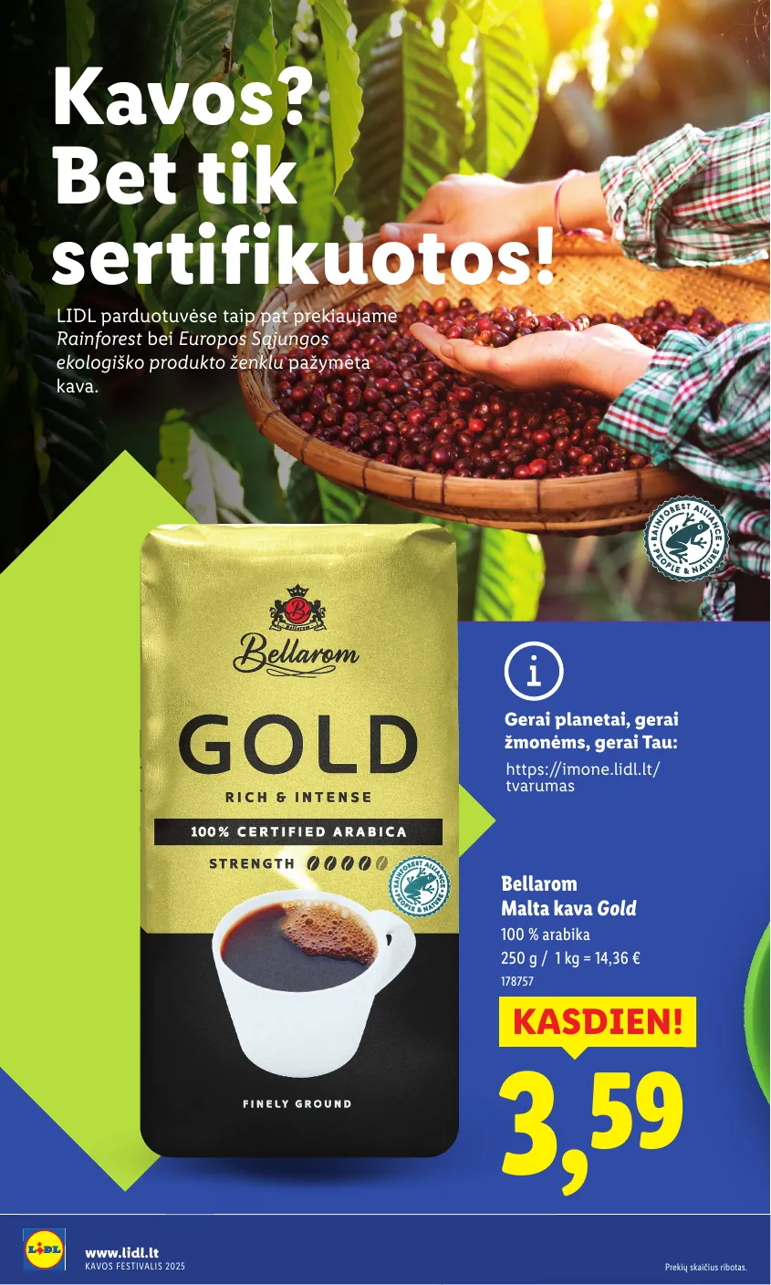 Lidl Leidinys KAVOS FESTIVALIS Nuo pirmadienio, 09 08, iki 09 21 – p.14