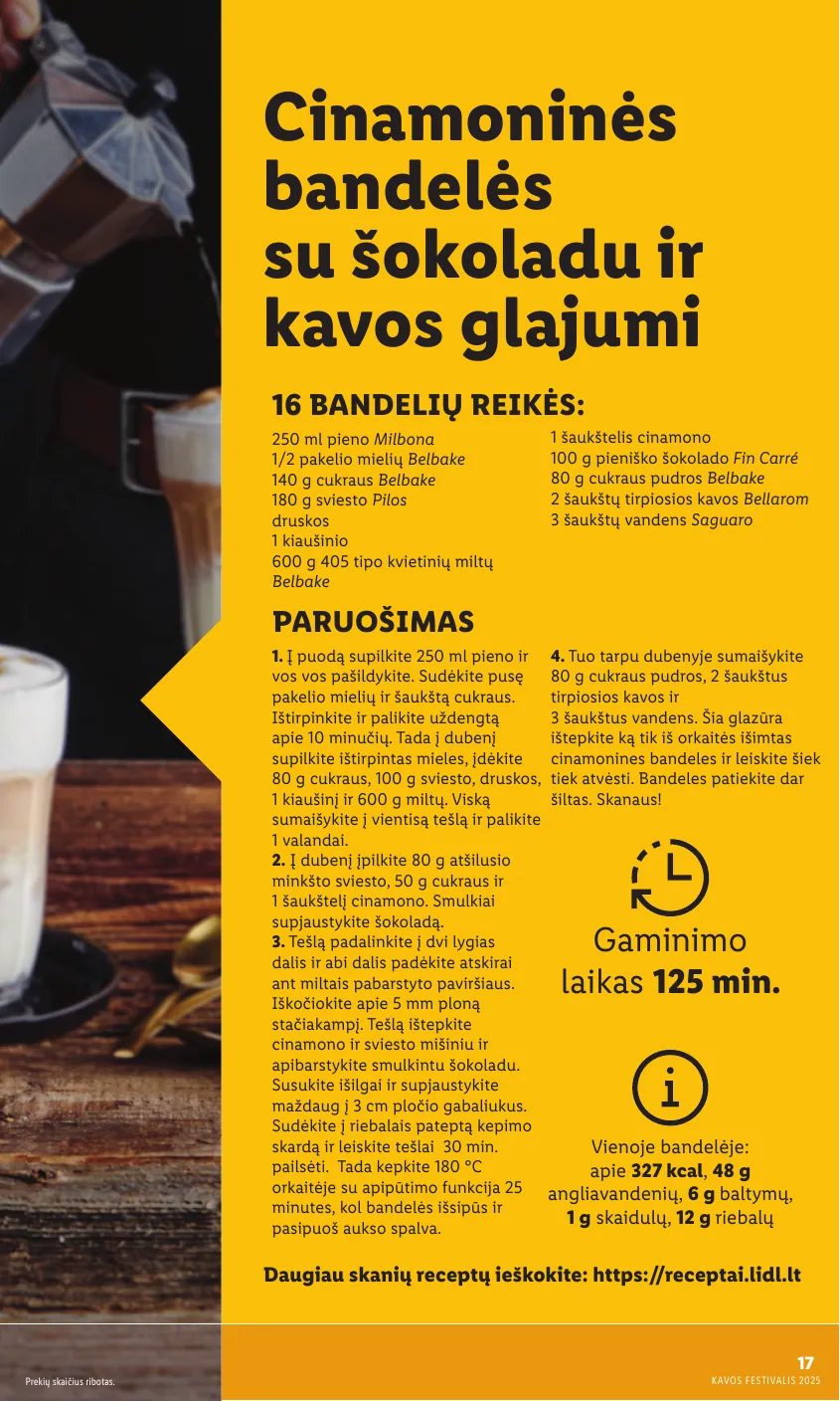 Lidl Leidinys KAVOS FESTIVALIS Nuo pirmadienio, 09 08, iki 09 21 – p.17
