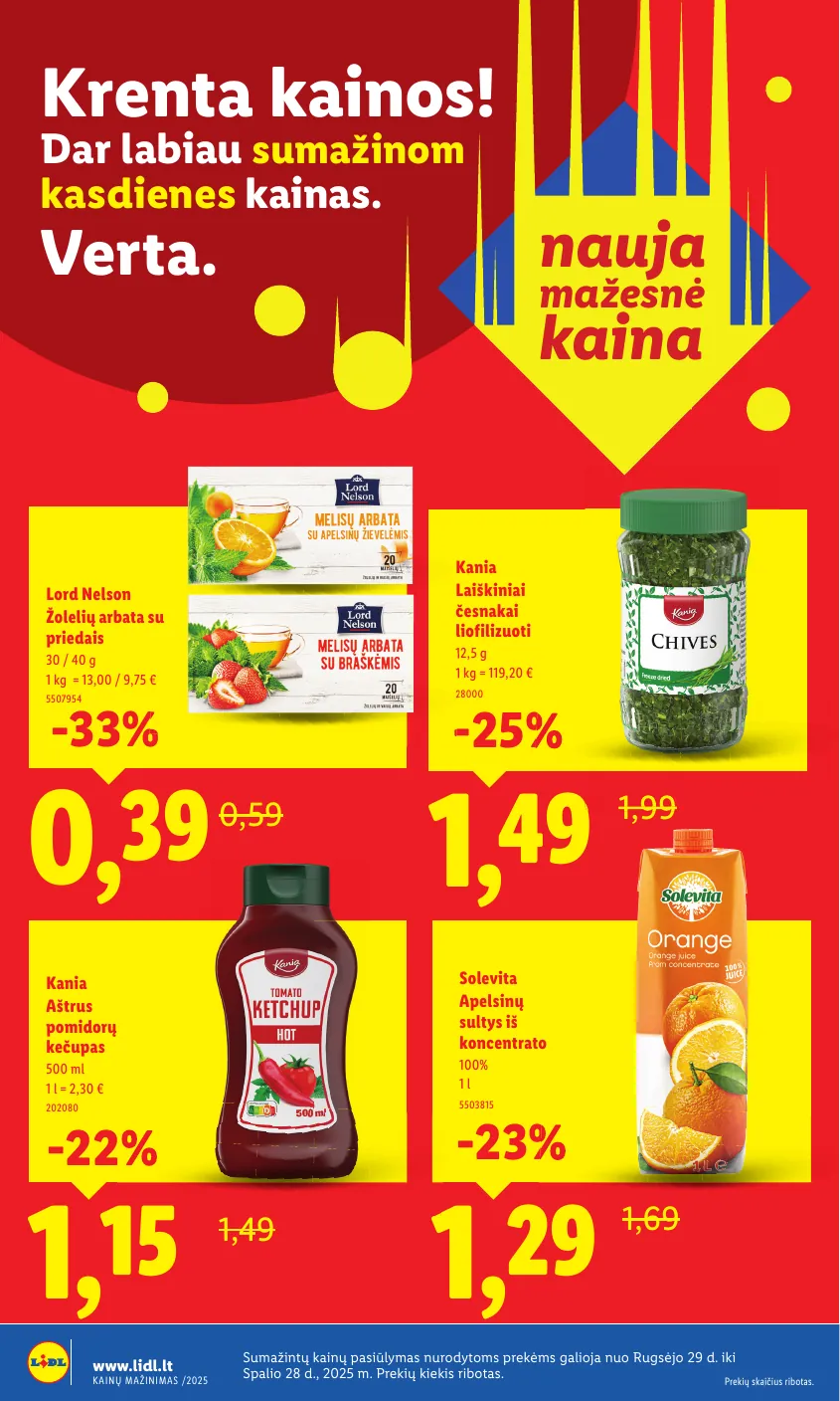 Lidl Leidinys KRENTA KAINOS Daugiau nei 30 prekių! – p.2