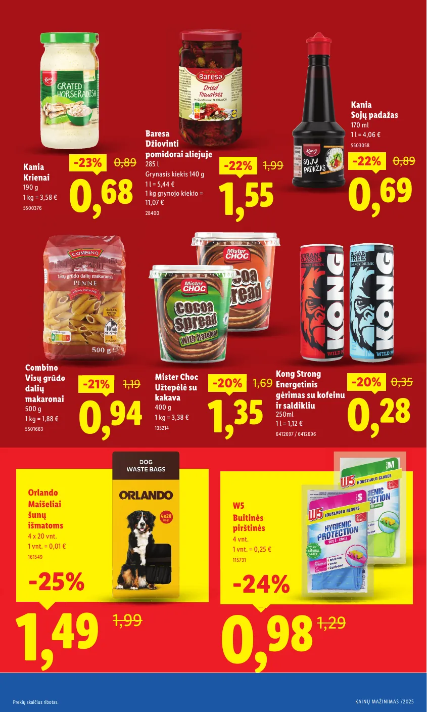 Lidl Leidinys KRENTA KAINOS Daugiau nei 30 prekių! – p.3