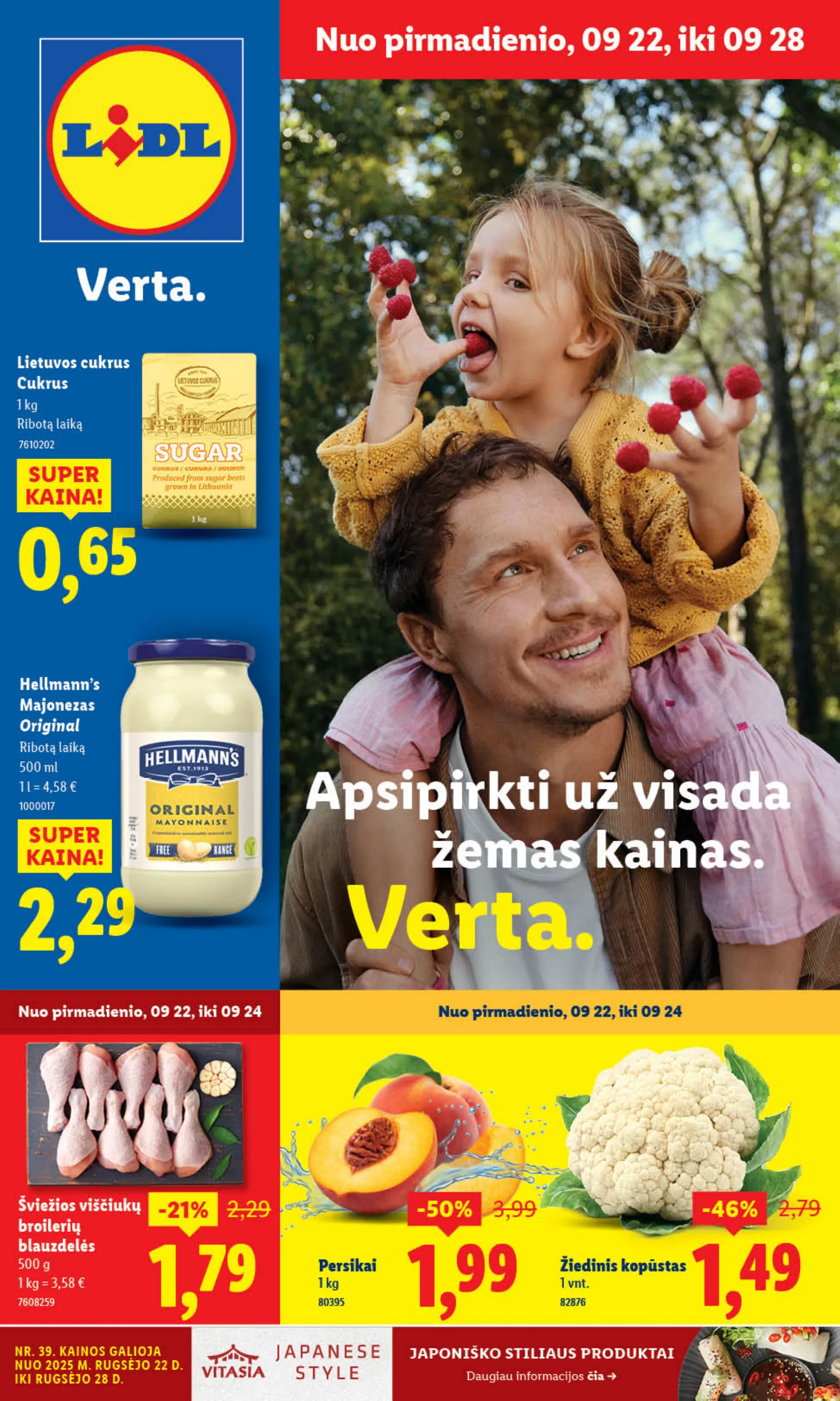 Lidl Leidinys MAISTO PREKIŲ PASIŪLYMAI – p.1
