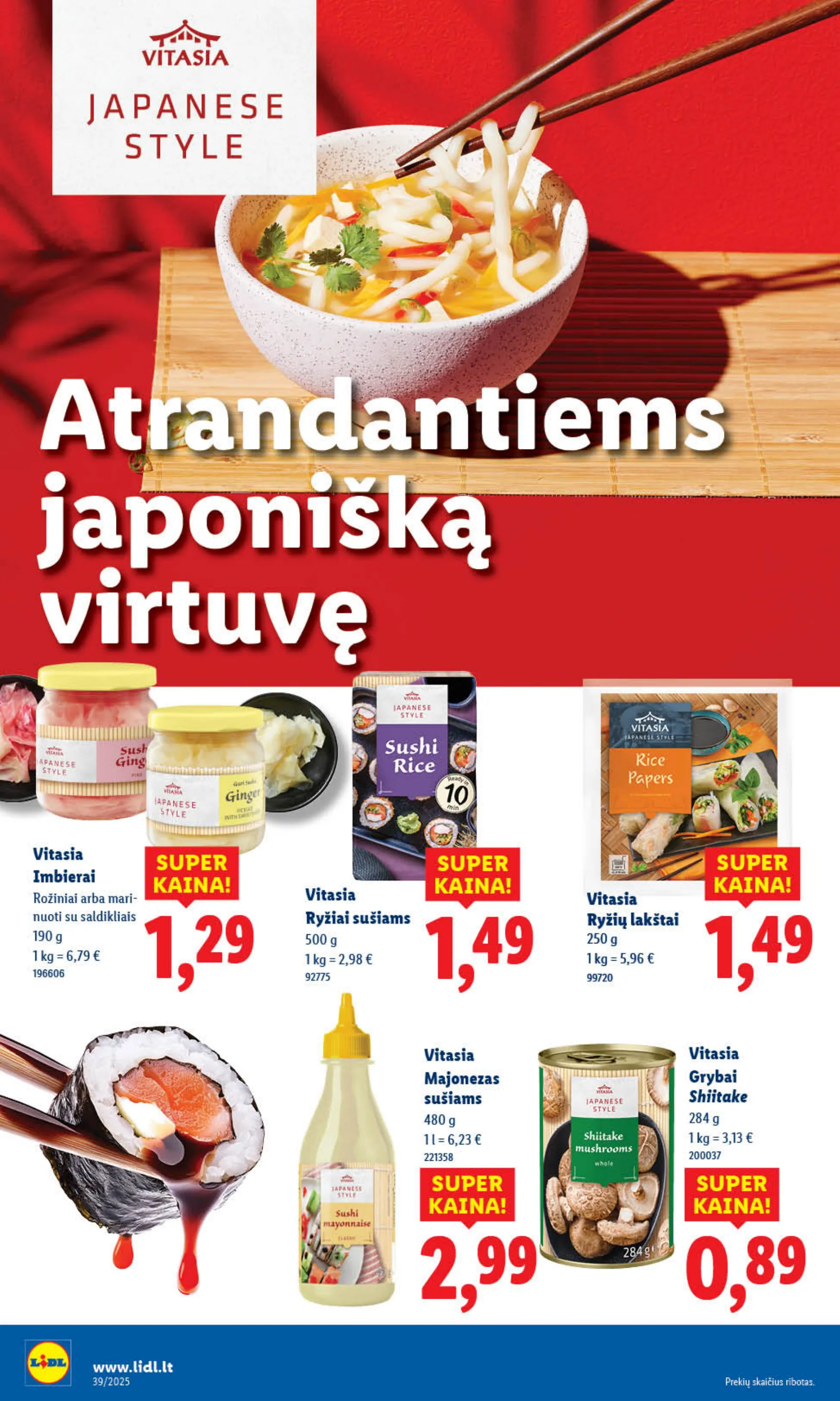 Lidl Leidinys MAISTO PREKIŲ PASIŪLYMAI – p.12