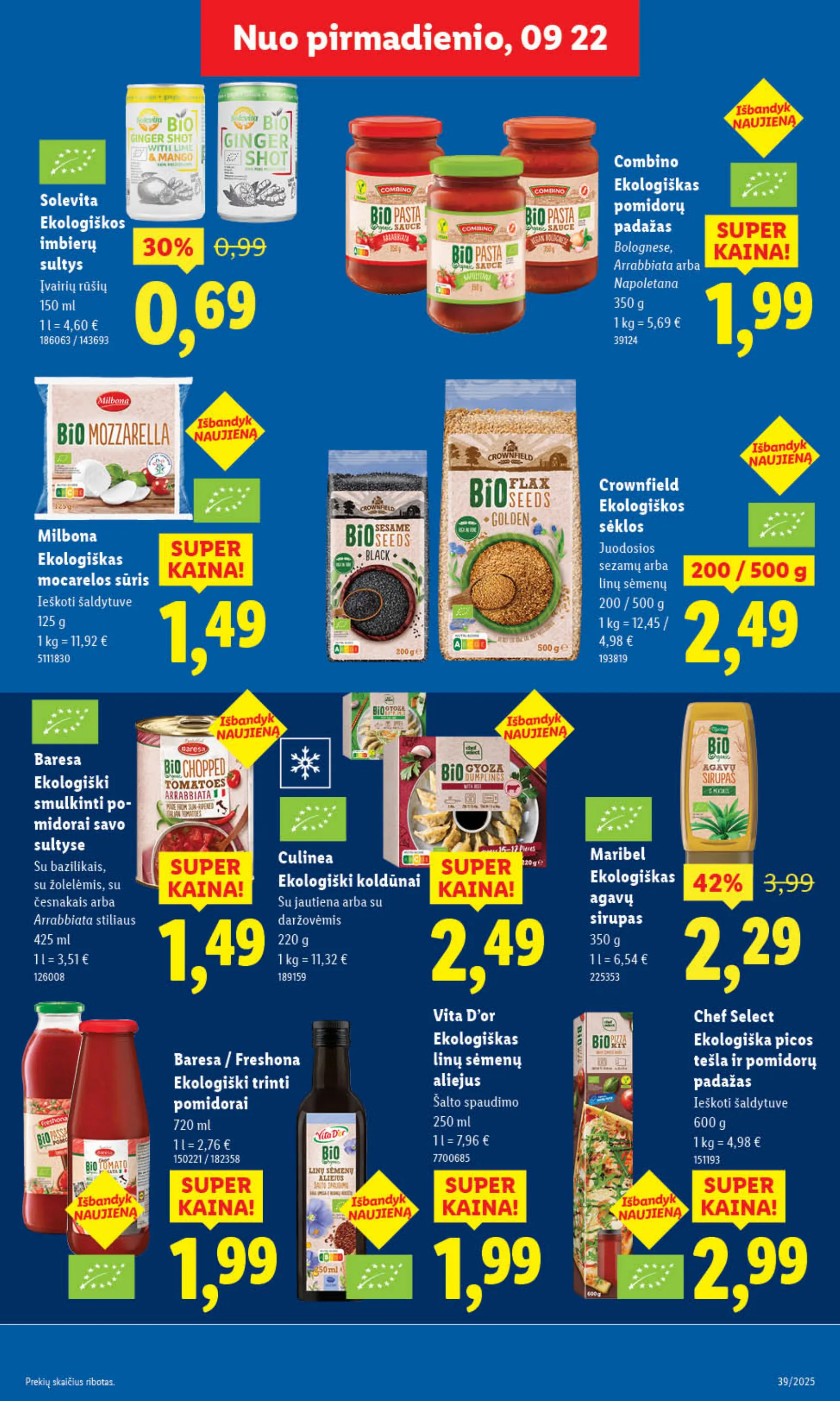 Lidl Leidinys MAISTO PREKIŲ PASIŪLYMAI – p.19