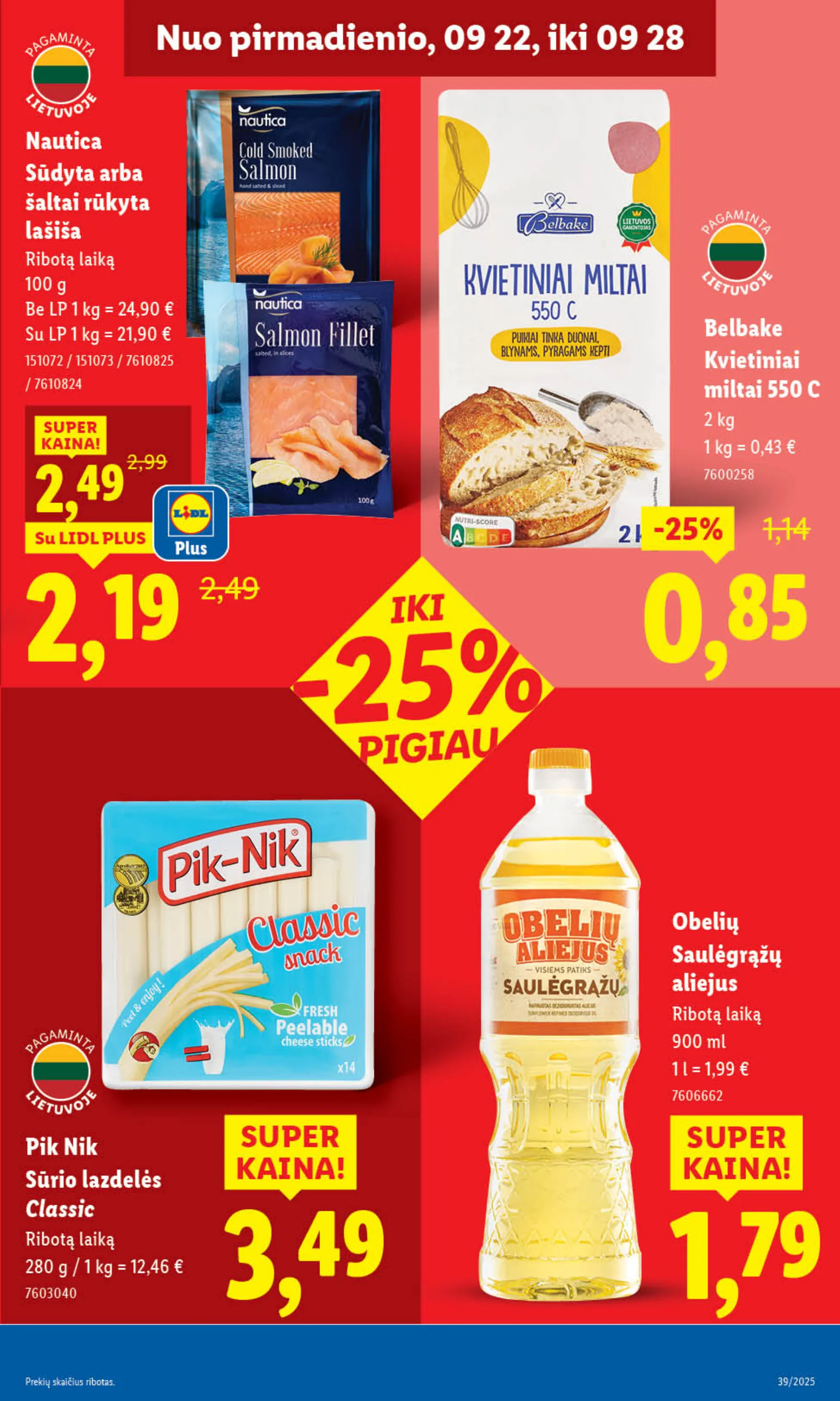 Lidl Leidinys MAISTO PREKIŲ PASIŪLYMAI – p.23