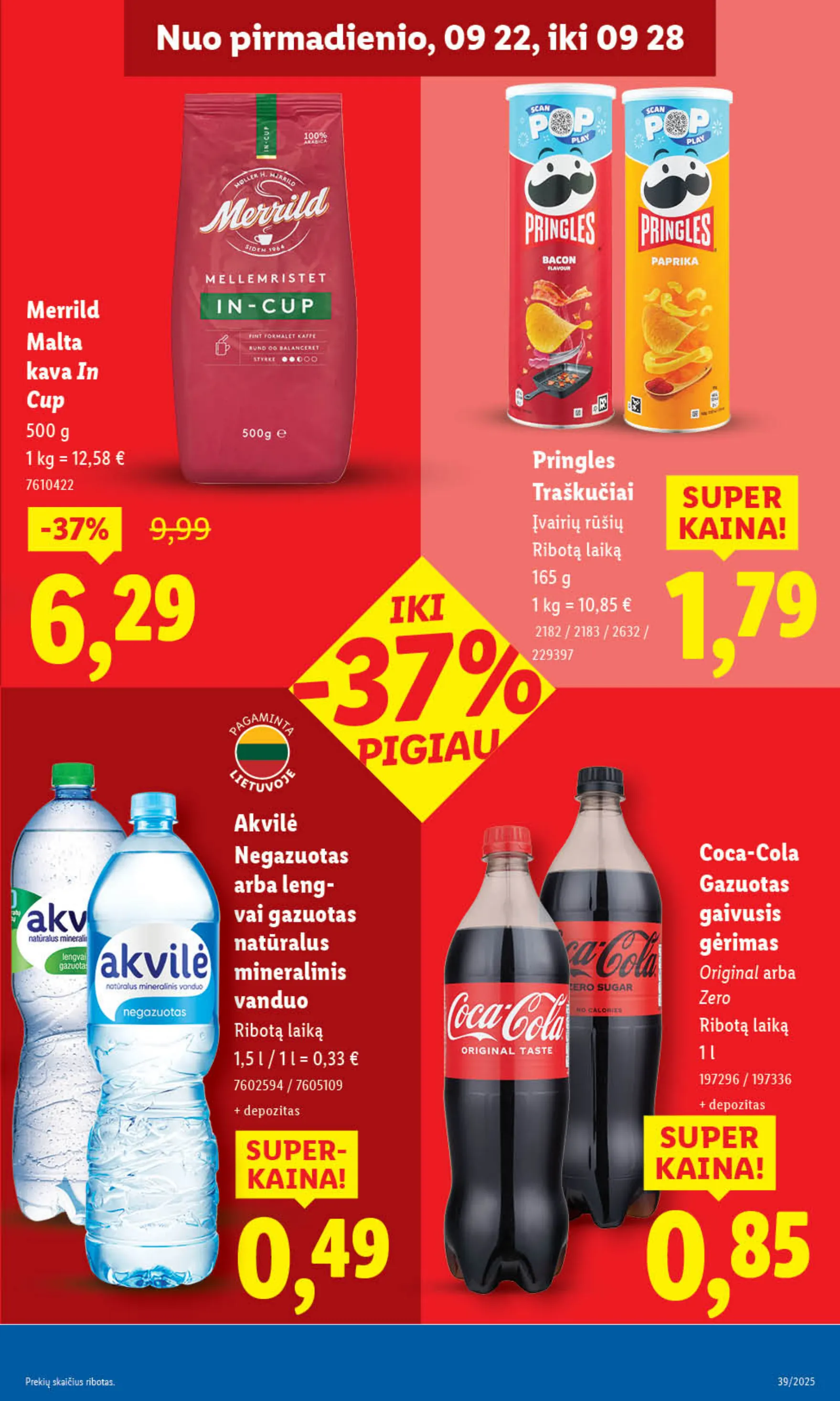 Lidl Leidinys MAISTO PREKIŲ PASIŪLYMAI – p.25