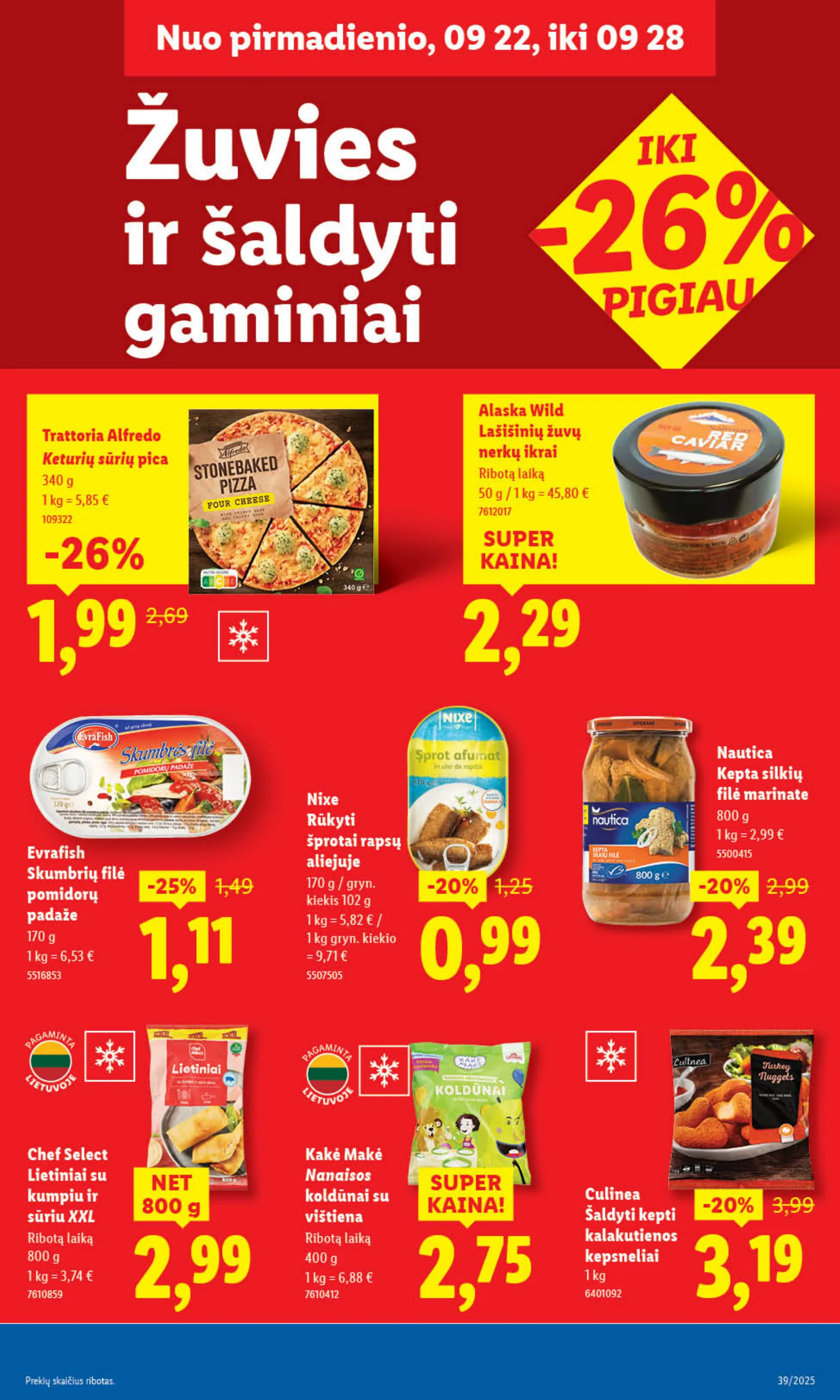 Lidl Leidinys MAISTO PREKIŲ PASIŪLYMAI – p.27