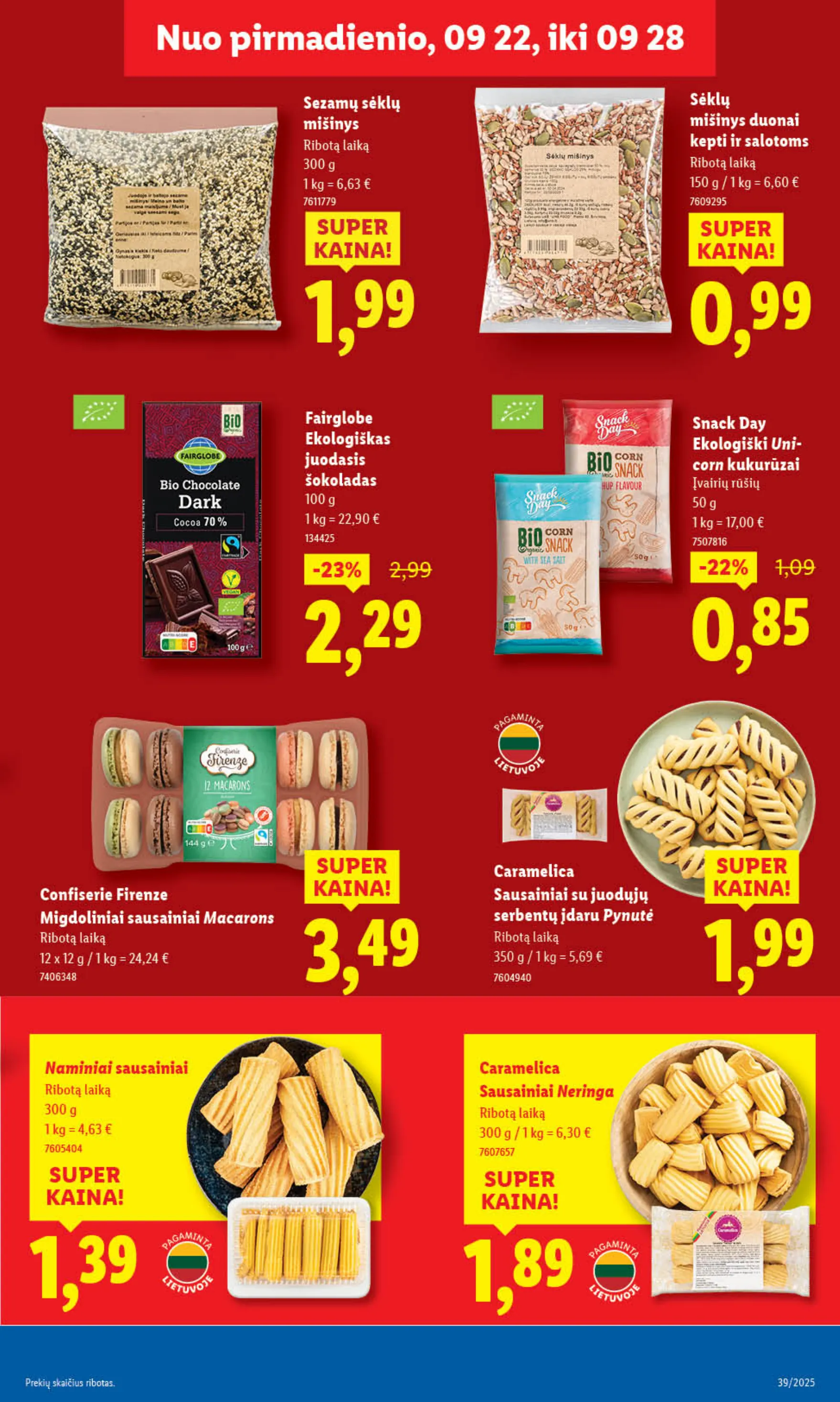 Lidl Leidinys MAISTO PREKIŲ PASIŪLYMAI – p.35