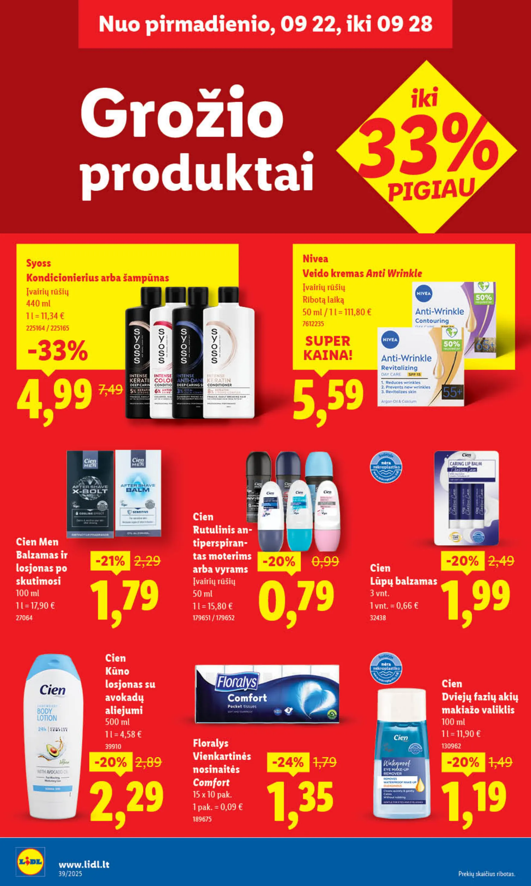 Lidl Leidinys MAISTO PREKIŲ PASIŪLYMAI – p.36
