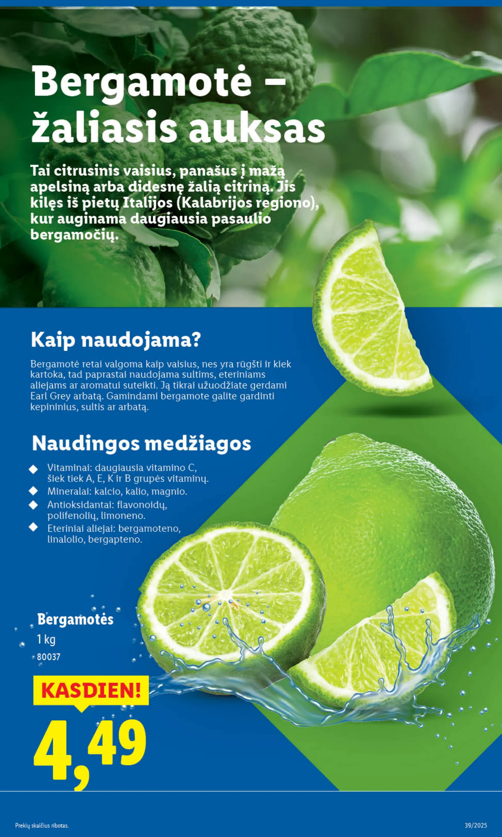 Lidl Leidinys MAISTO PREKIŲ PASIŪLYMAI – p.45