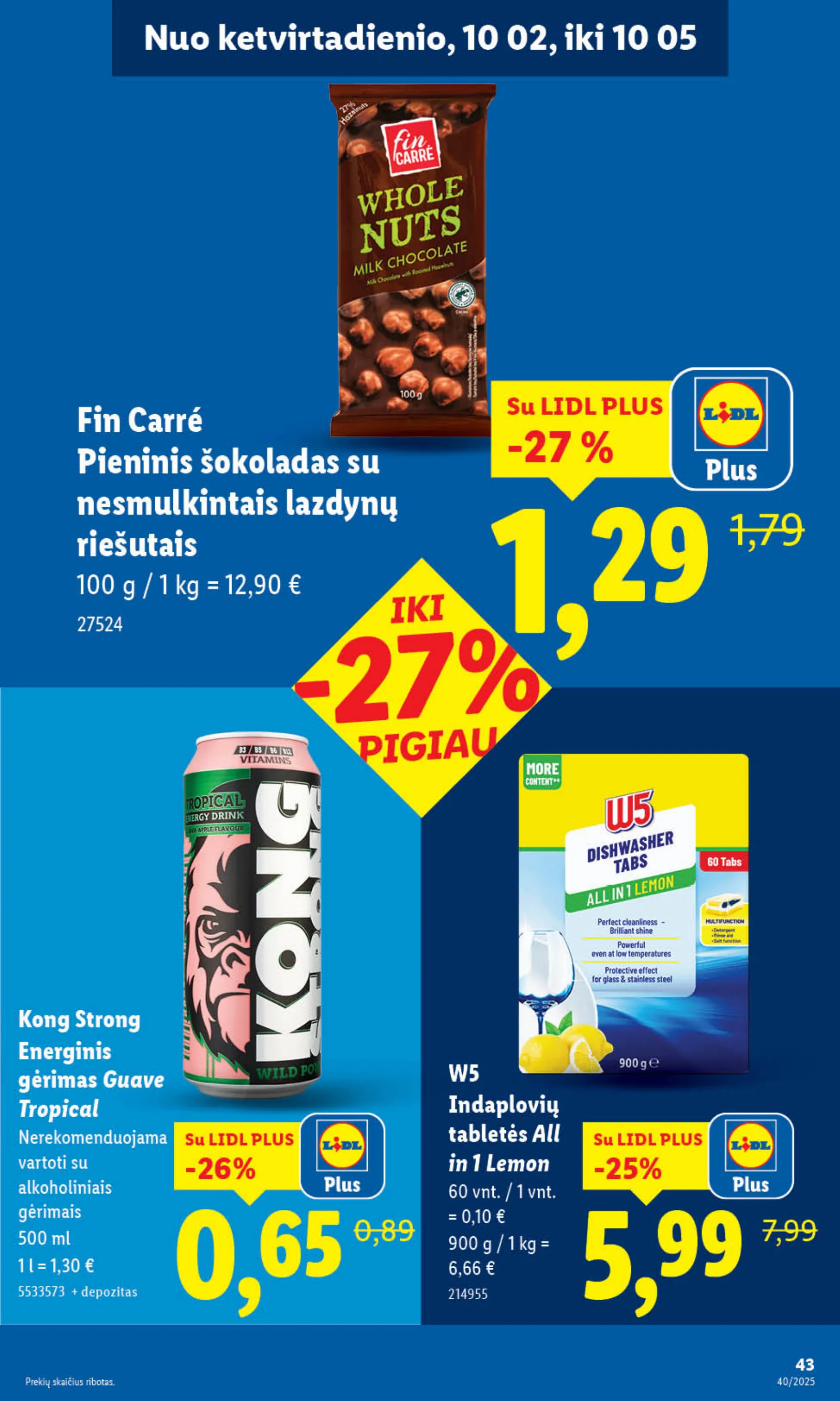 Lidl Leidinys MAISTO PREKIŲ PASIŪLYMAI – p.51