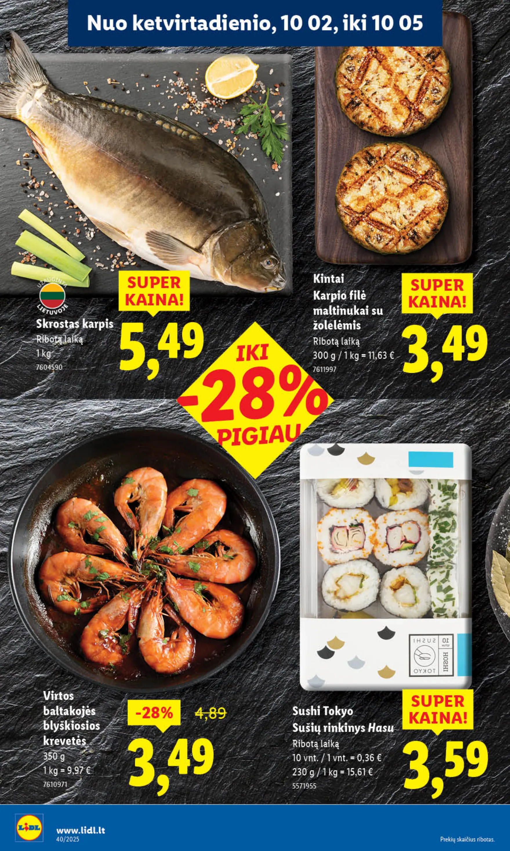 Lidl Leidinys MAISTO PREKIŲ PASIŪLYMAI – p.52