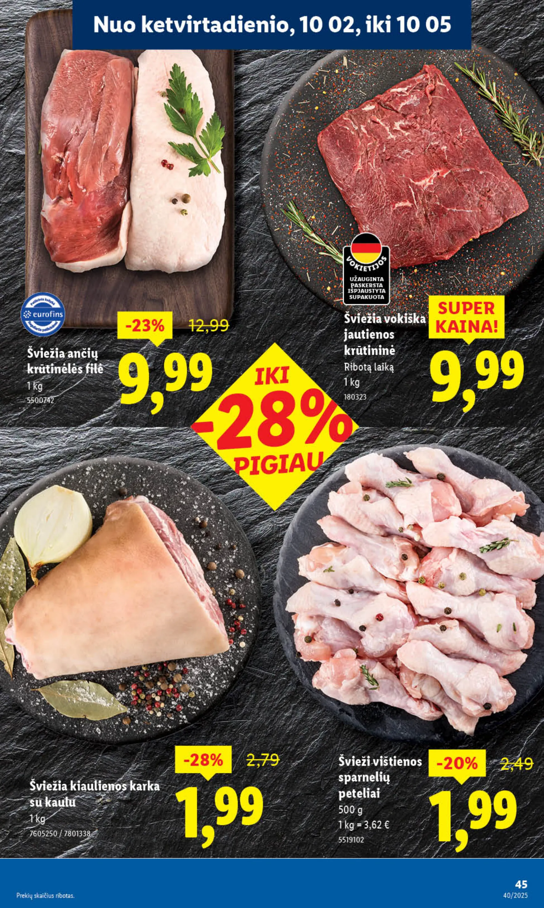 Lidl Leidinys MAISTO PREKIŲ PASIŪLYMAI – p.53