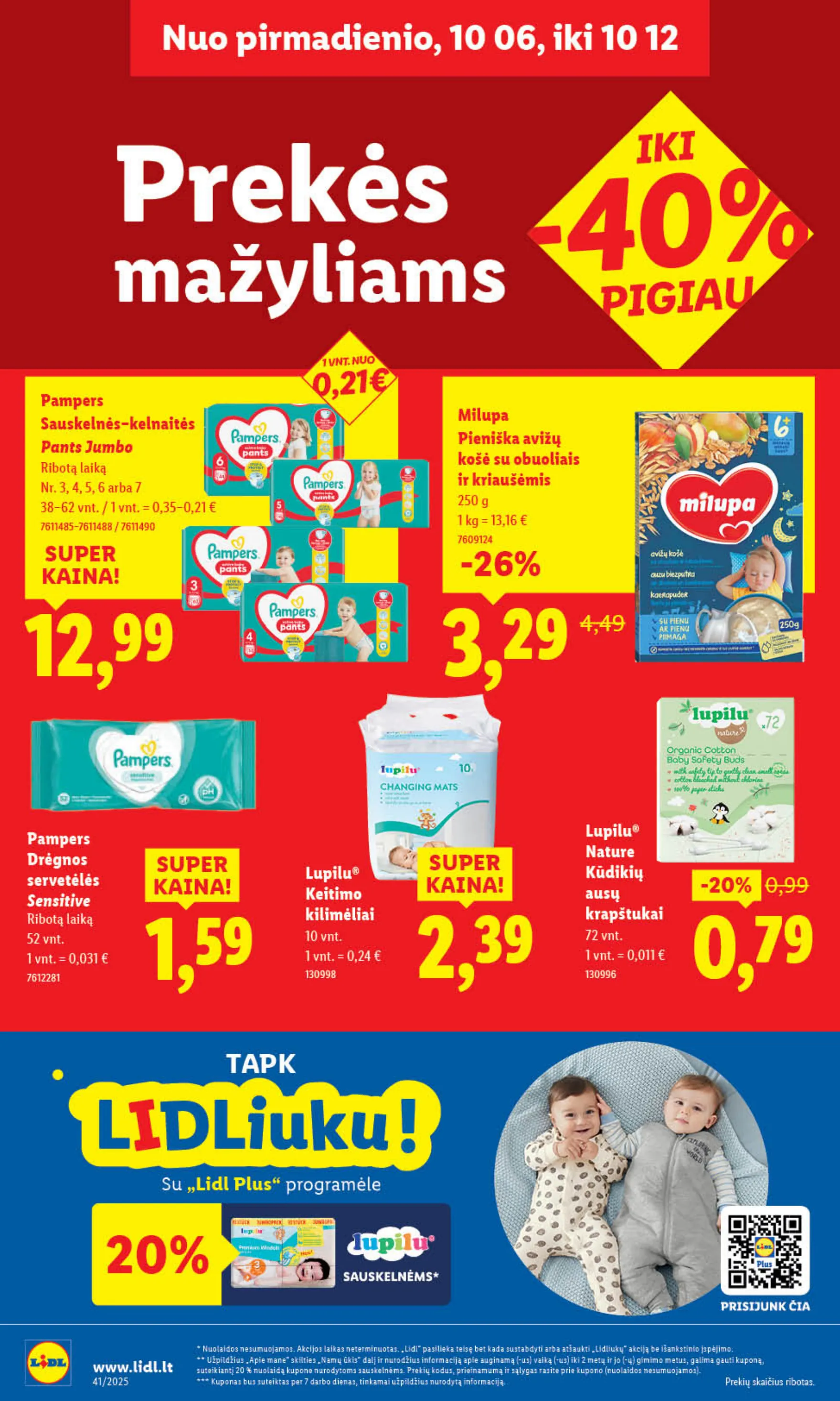 Lidl Leidinys MAISTO PREKIŲ PASIŪLYMAI – p.58