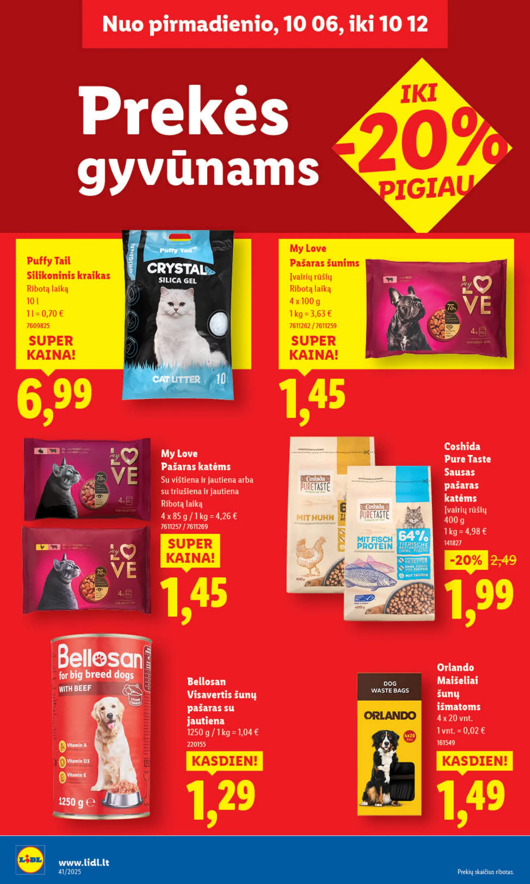 Lidl Leidinys MAISTO PREKIŲ PASIŪLYMAI – p.60