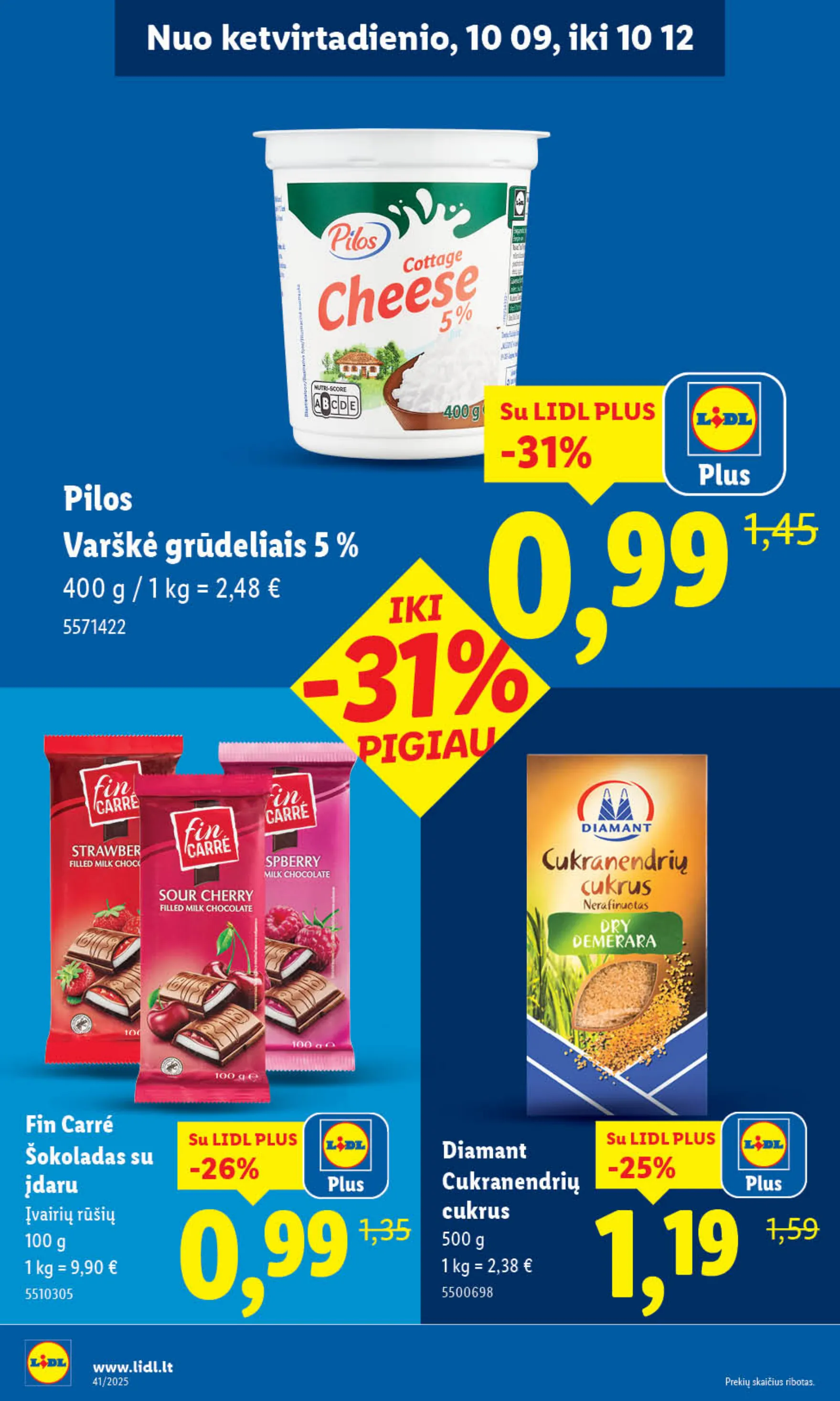 Lidl Leidinys MAISTO PREKIŲ PASIŪLYMAI – p.66