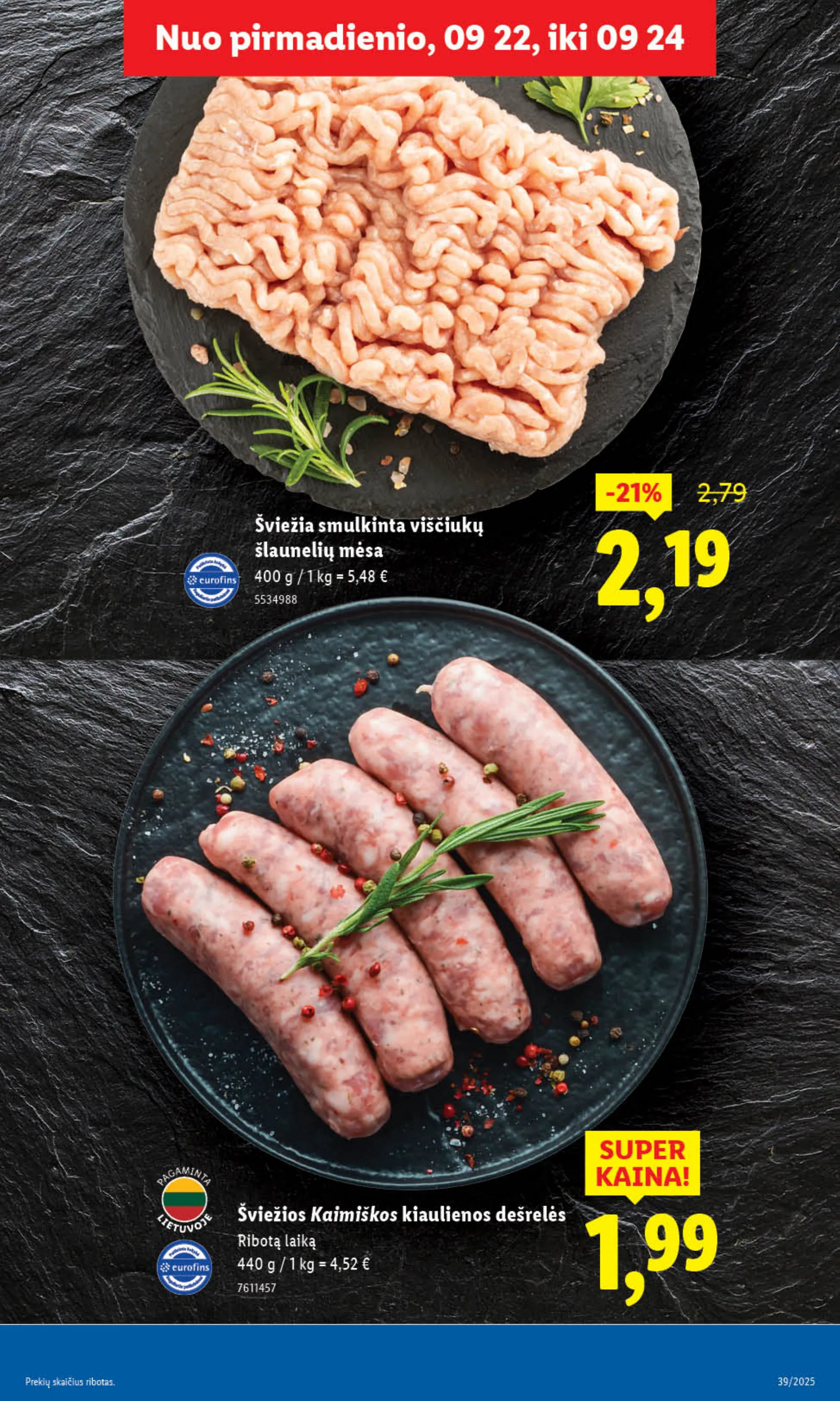 Lidl Leidinys MAISTO PREKIŲ PASIŪLYMAI – p.9