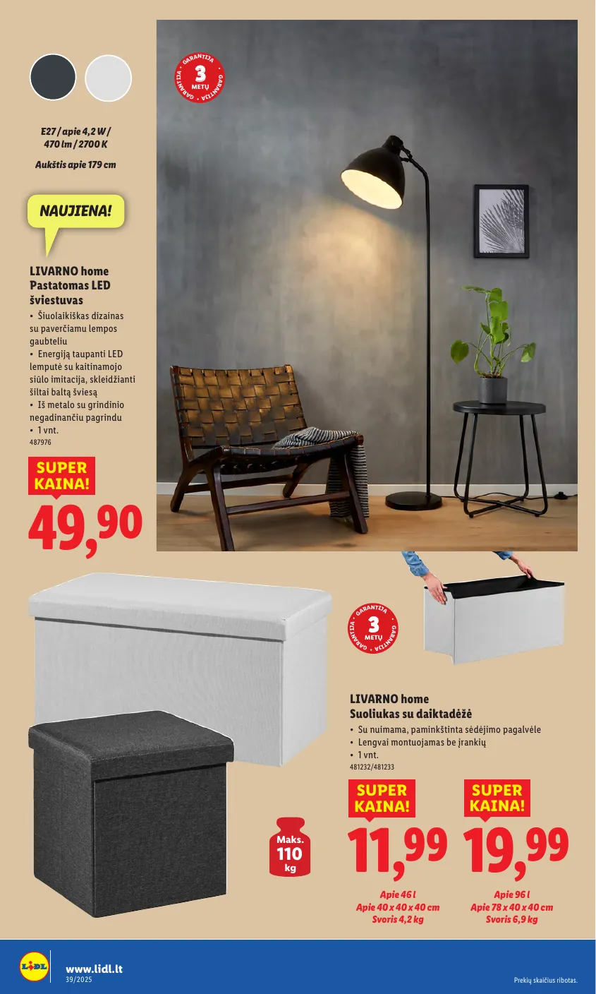 Lidl Leidinys NE MAISTO PREKIŲ PASIŪLYMAI – p.22