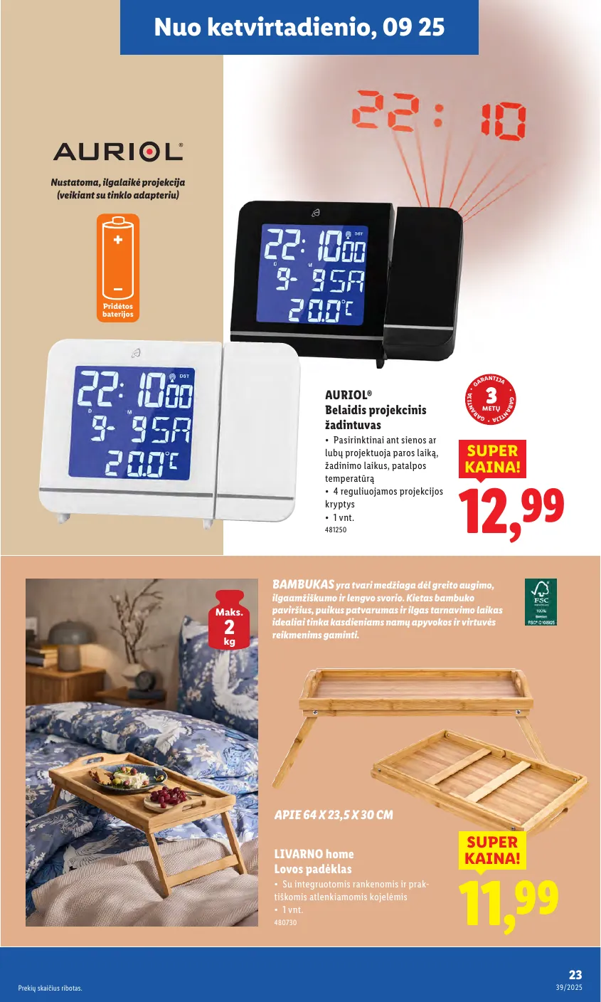 Lidl Leidinys NE MAISTO PREKIŲ PASIŪLYMAI – p.23
