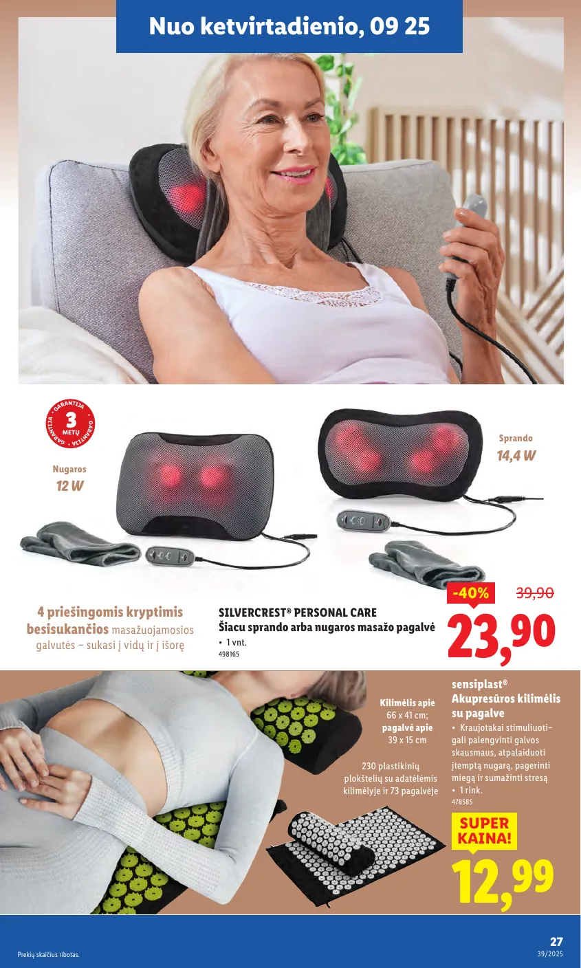 Lidl Leidinys NE MAISTO PREKIŲ PASIŪLYMAI – p.27