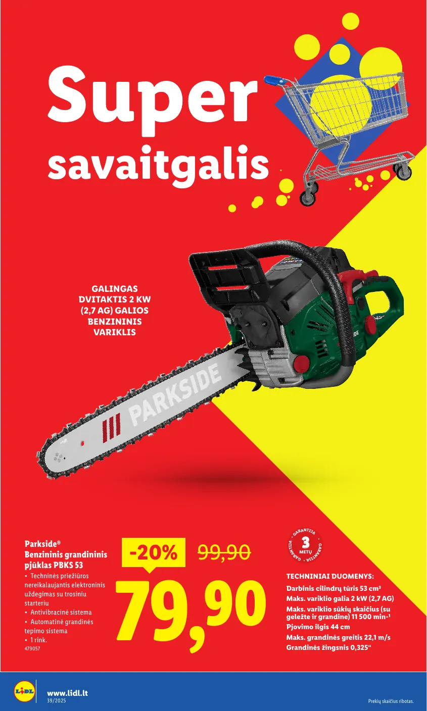 Lidl Leidinys NE MAISTO PREKIŲ PASIŪLYMAI – p.40