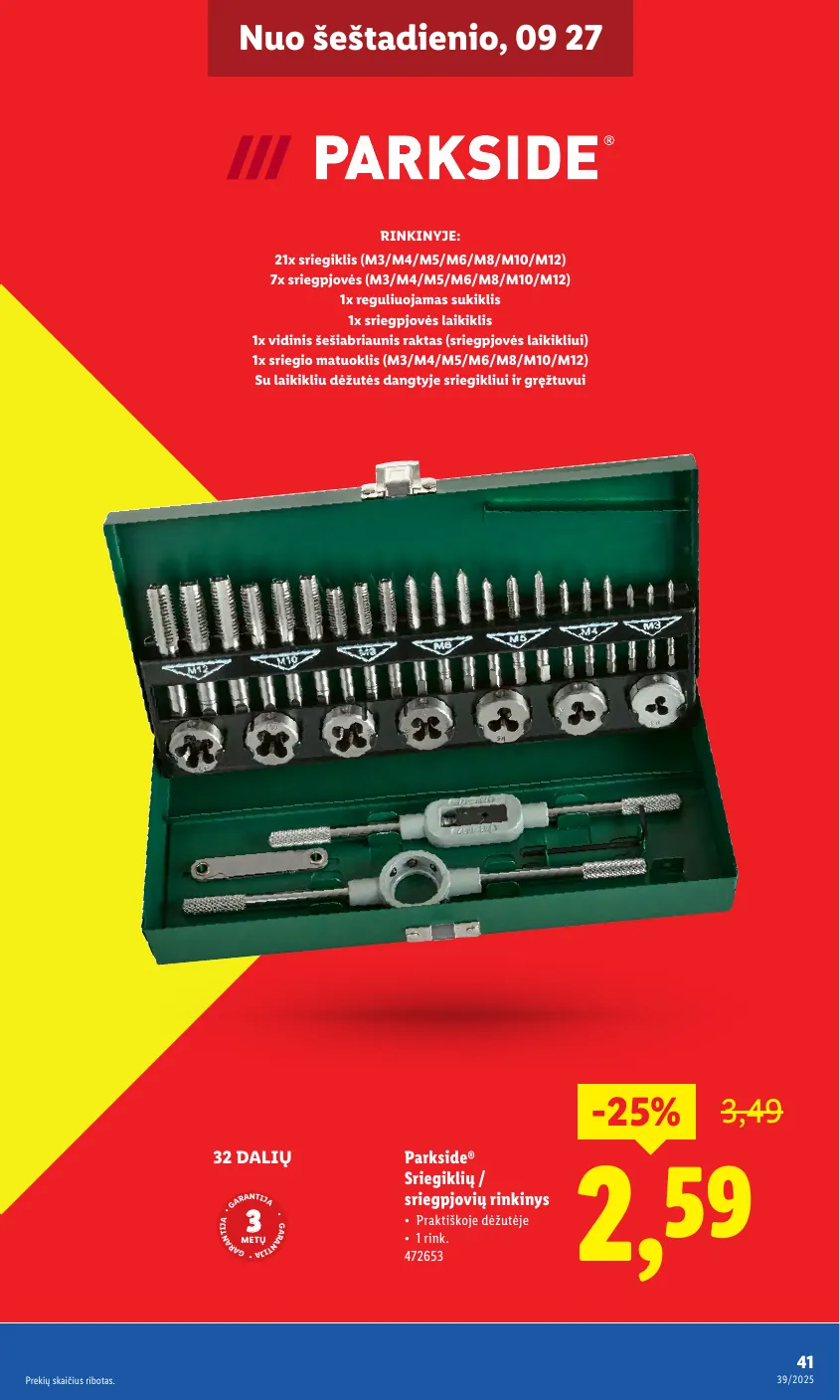 Lidl Leidinys NE MAISTO PREKIŲ PASIŪLYMAI – p.41