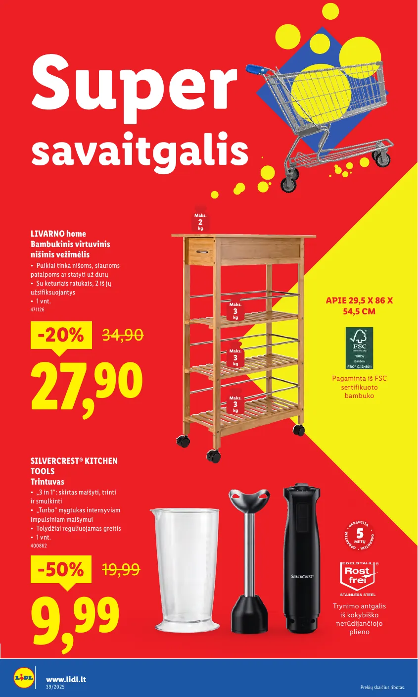 Lidl Leidinys NE MAISTO PREKIŲ PASIŪLYMAI – p.42