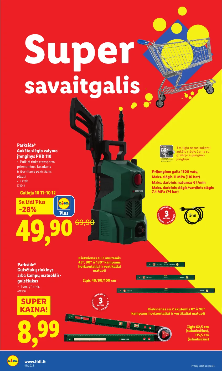 Lidl Leidinys NE MAISTO PREKIŲ PASIŪLYMAI – p.46