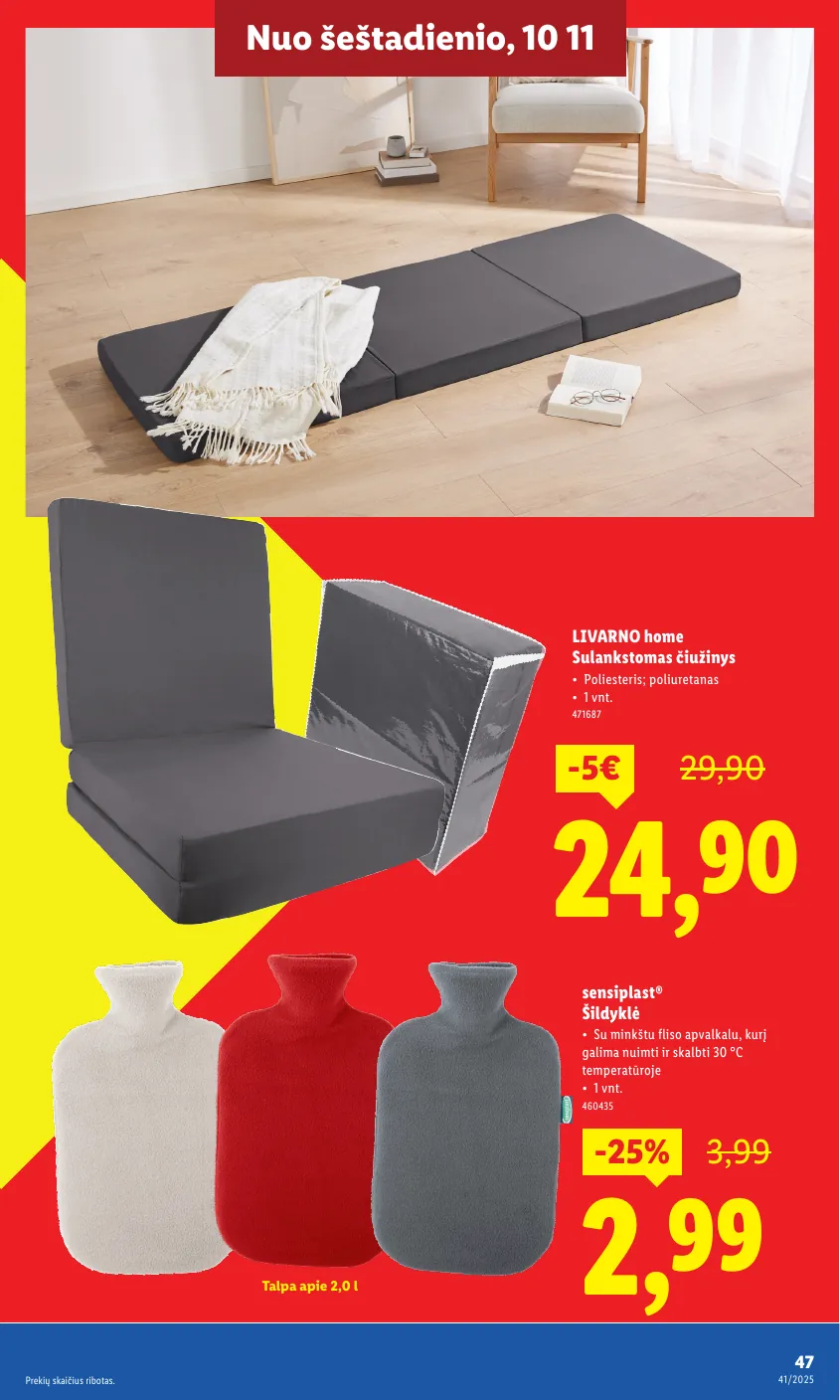 Lidl Leidinys NE MAISTO PREKIŲ PASIŪLYMAI – p.47