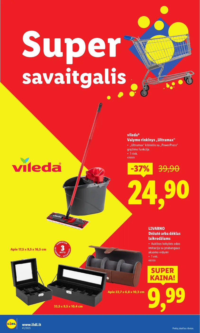 Lidl Leidinys NE MAISTO PREKIŲ PASIŪLYMAI – p.48