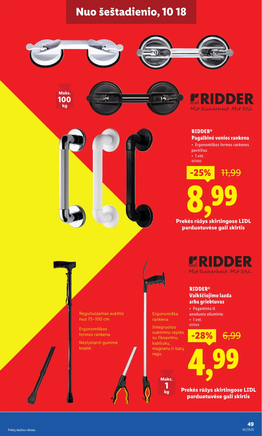 Lidl Leidinys NE MAISTO PREKIŲ PASIŪLYMAI – p.49
