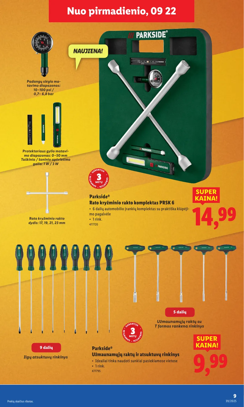 Lidl Leidinys NE MAISTO PREKIŲ PASIŪLYMAI – p.9