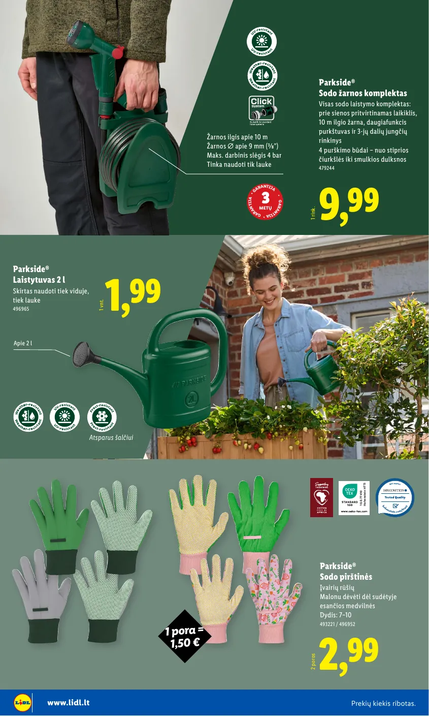 Lidl Leidinys Sodui valio! Nuo pirmadienio, 03 09 – p.12