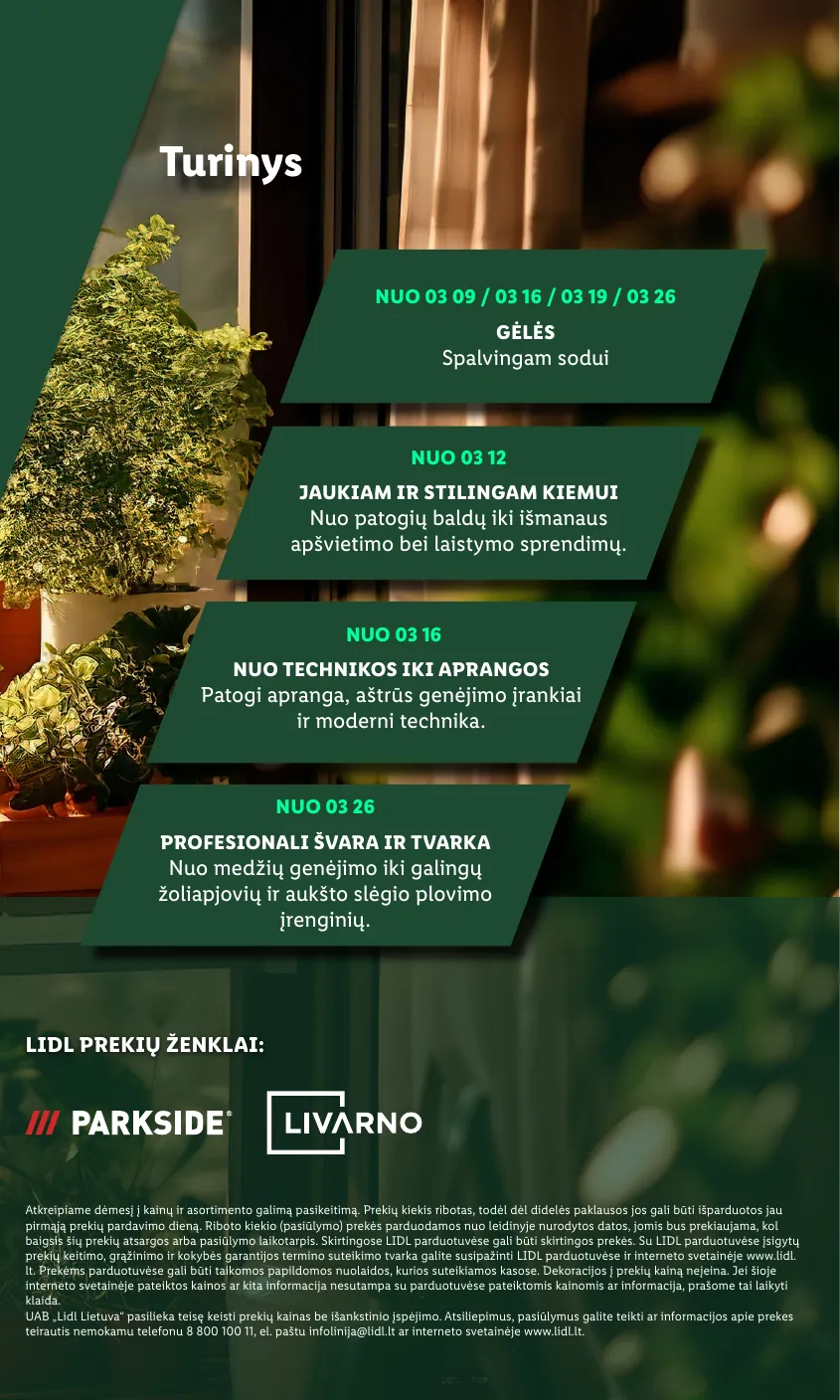 Lidl Leidinys Sodui valio! Nuo pirmadienio, 03 09 – p.3