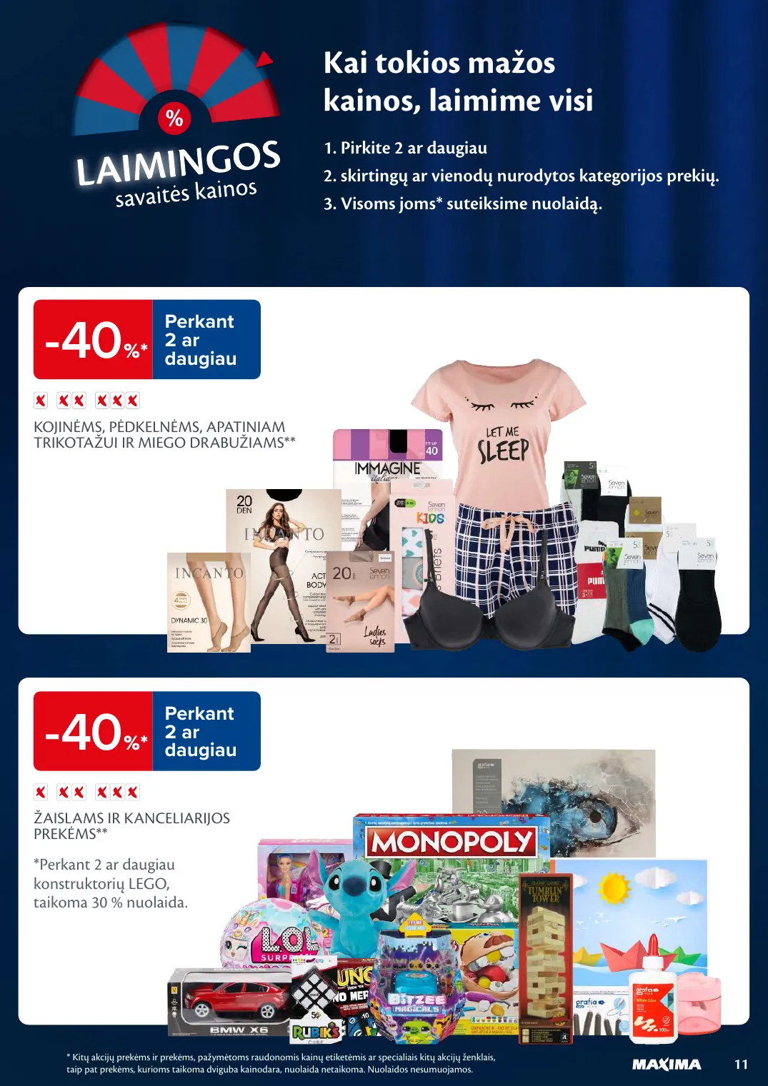 MAXIMA kaininis leidinys Nr. 38 – p.11