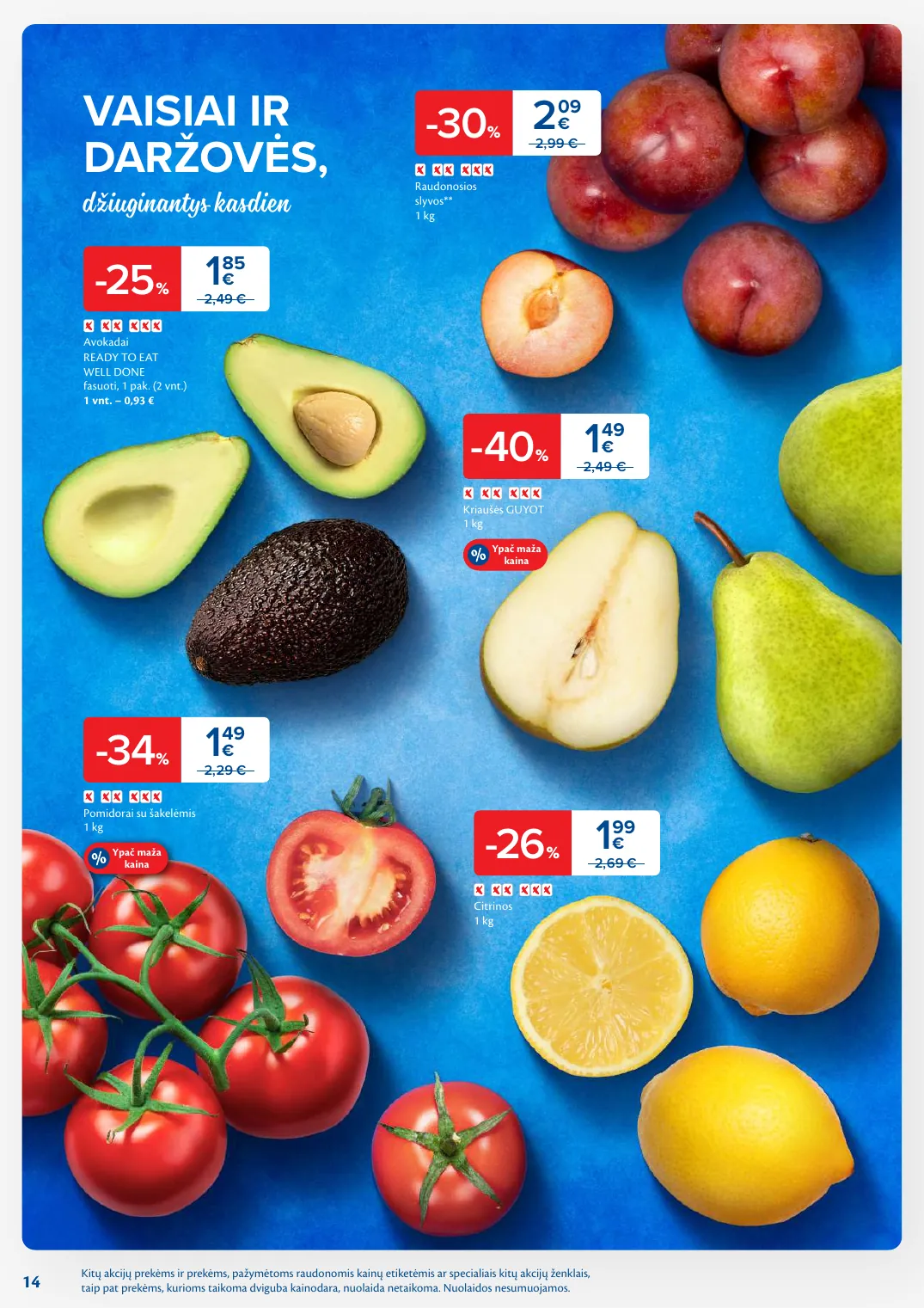 MAXIMA kaininis leidinys Nr. 38 – p.14