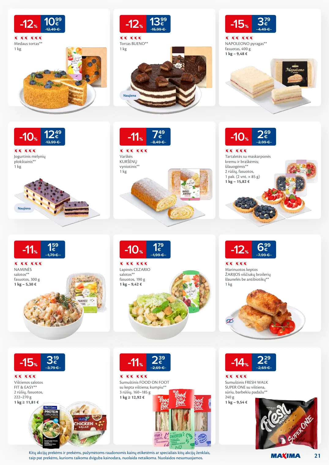 MAXIMA kaininis leidinys Nr. 38 – p.21