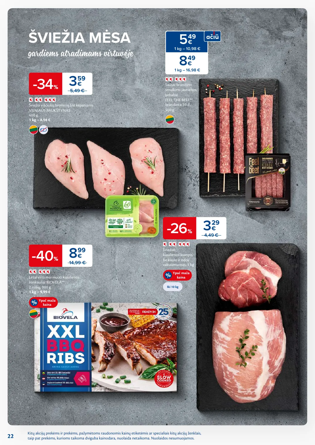 MAXIMA kaininis leidinys Nr. 38 – p.22